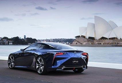 ليكزوس تكشف عن سيارة LF-LC Blue الرياضية